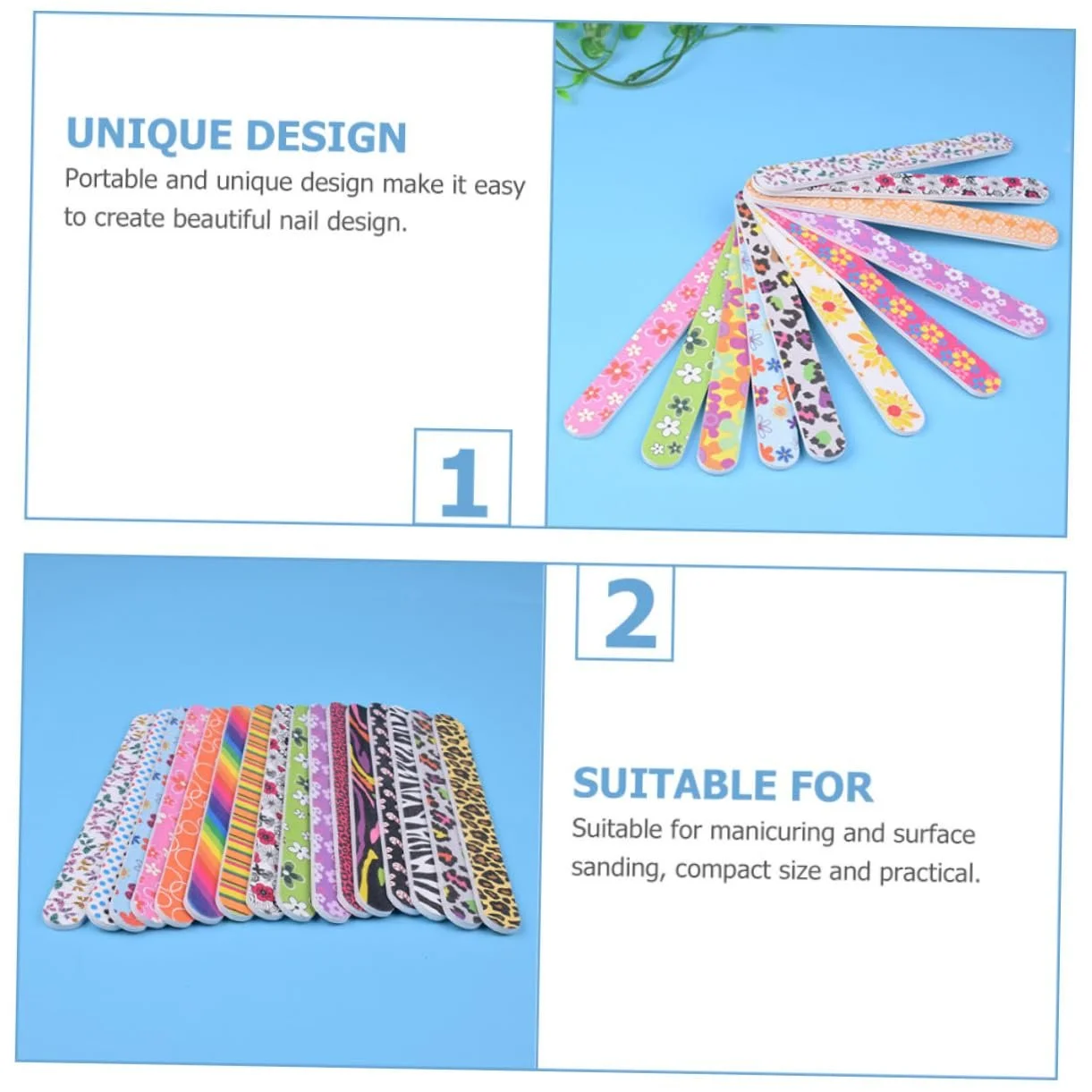 OATIPHO 50 шт. полоски для полировки ногтей, фото №6 OATIPHO 50 шт. полоски для полировки ногтей, фото №6