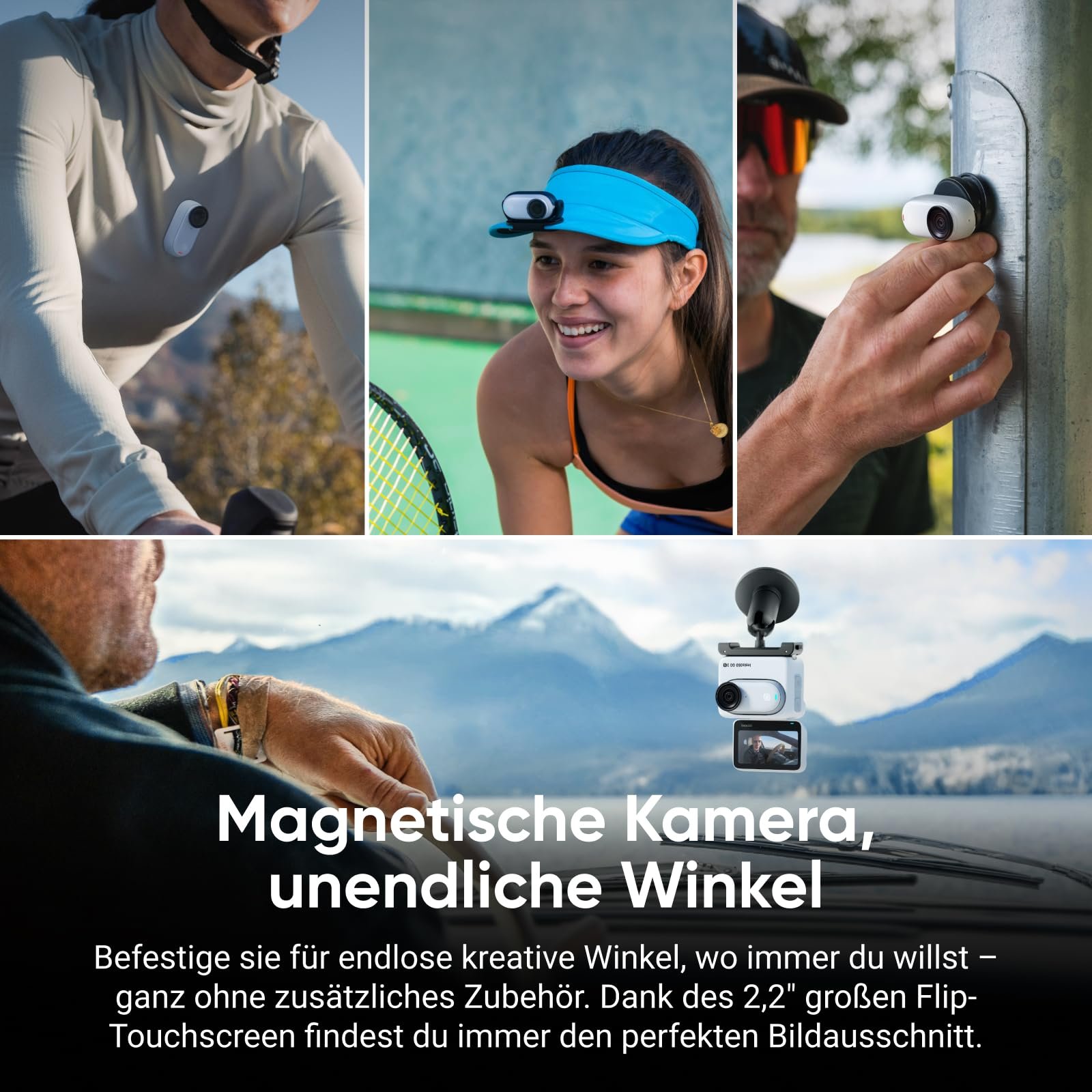 Екшн-камера Insta360 GO 3S 128GB 4K портативна міні, фото №4