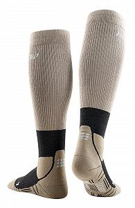 Мужские трекинговые носки CEP Hiking Merino Redesign, компрессионные, до колена, для оптимальной безопасности ног, красные synthetic.ua - Фото 1