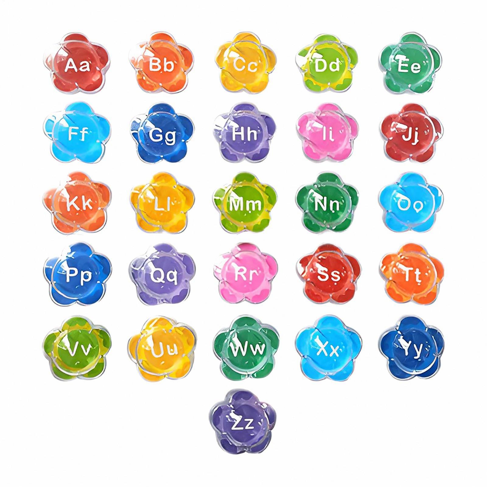 Іграшка для ванни Алфавіт 26 літер для басейну та задоволення від купання малюків, фото №7