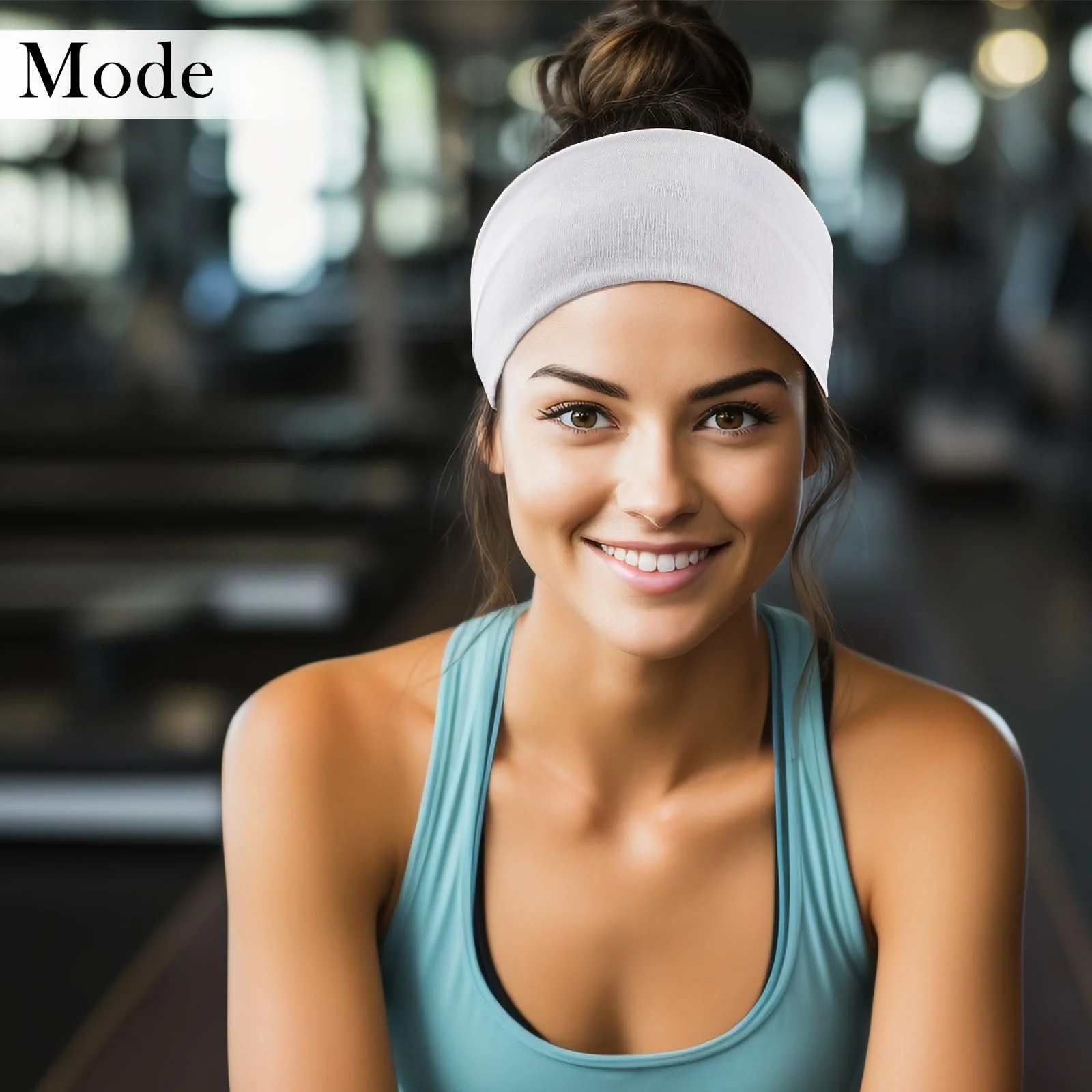 Пов'язка на голову Еластична однотонна, фото №7