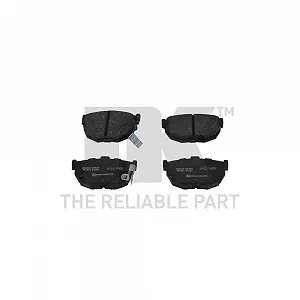 Комплект гальмівних колодок NK 222222 дискове гальмо задня вісь NISSAN HYUNDAI KIA - Фото 1