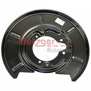 Щит тормозного диска METZGER 6115062 для BMW, задняя ось справа synthetic.ua - Фото 1