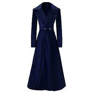 Тренч Женское Зимнее Пальто в Пол Шерстяное synthetic.ua - Фото 1