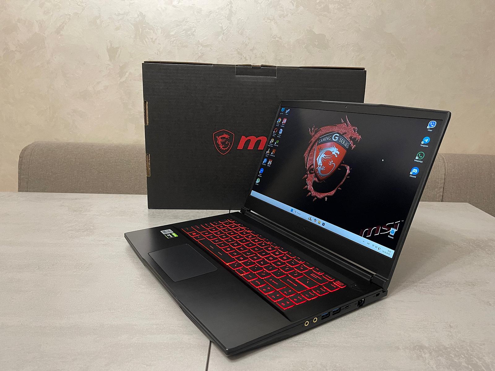 Ігровий ноутбук MSI Thin 15 GF63 10SC-035US, 15,6 FHD IPS, i5-10300H, 16GB, 256GB SSD+500GB, GTX 1650 4GB, фото №2