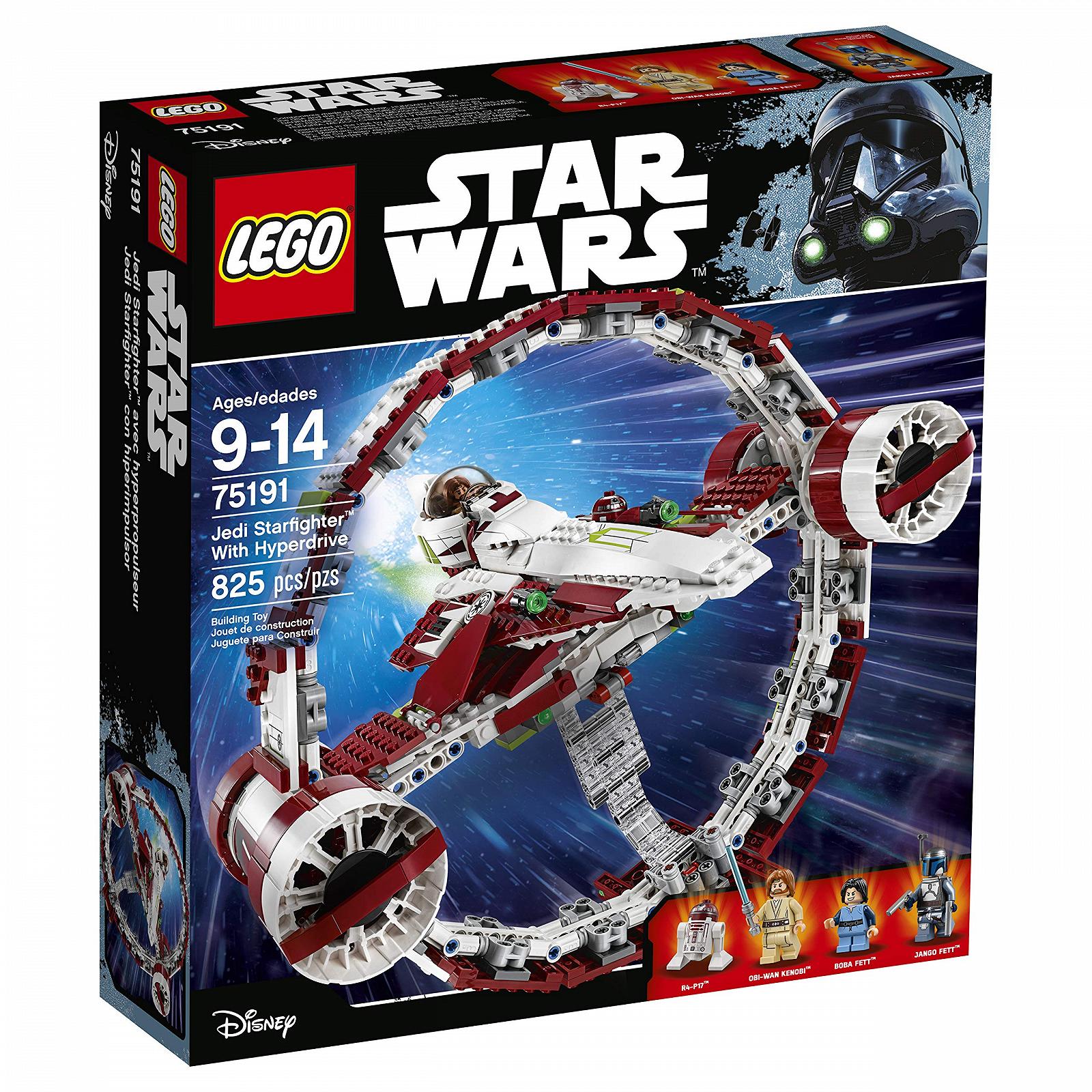 Конструктор Lego Star Wars 75191 - Jedi Starfighter™ з гіпердрайвом, фото №4