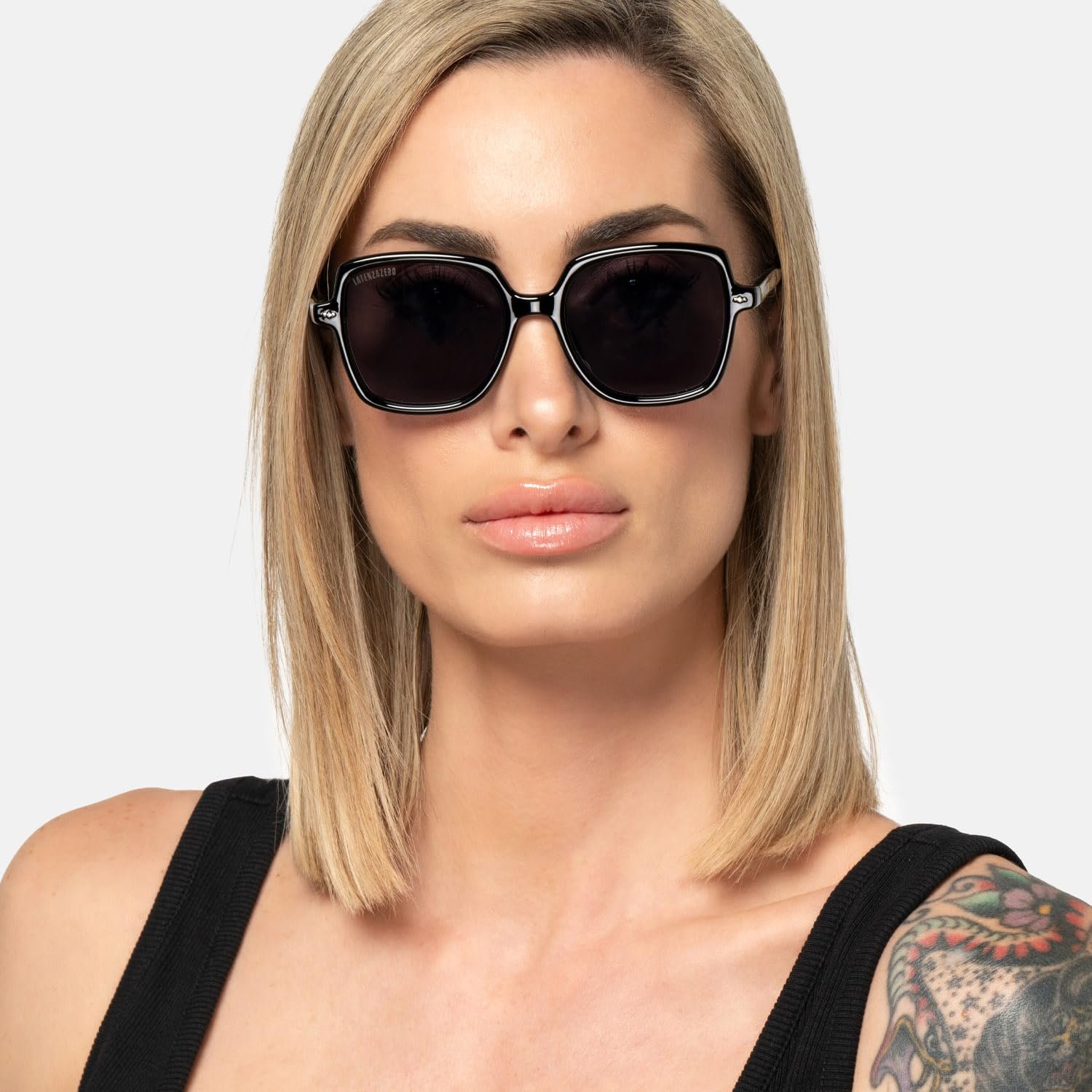 Сонцезахисні окуляри LatenzaZero Zephyr Жіночі Ацетат UV400 Resonance Black, фото №5 Сонцезахисні окуляри LatenzaZero Zephyr Жіночі Ацетат UV400 Resonance Black, фото №5