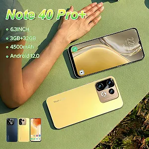 Смартфон Note40pro 3GB + 32GB 6.3 дюйма HD+ 4300 мАч Gold synthetic.ua - Фото 1