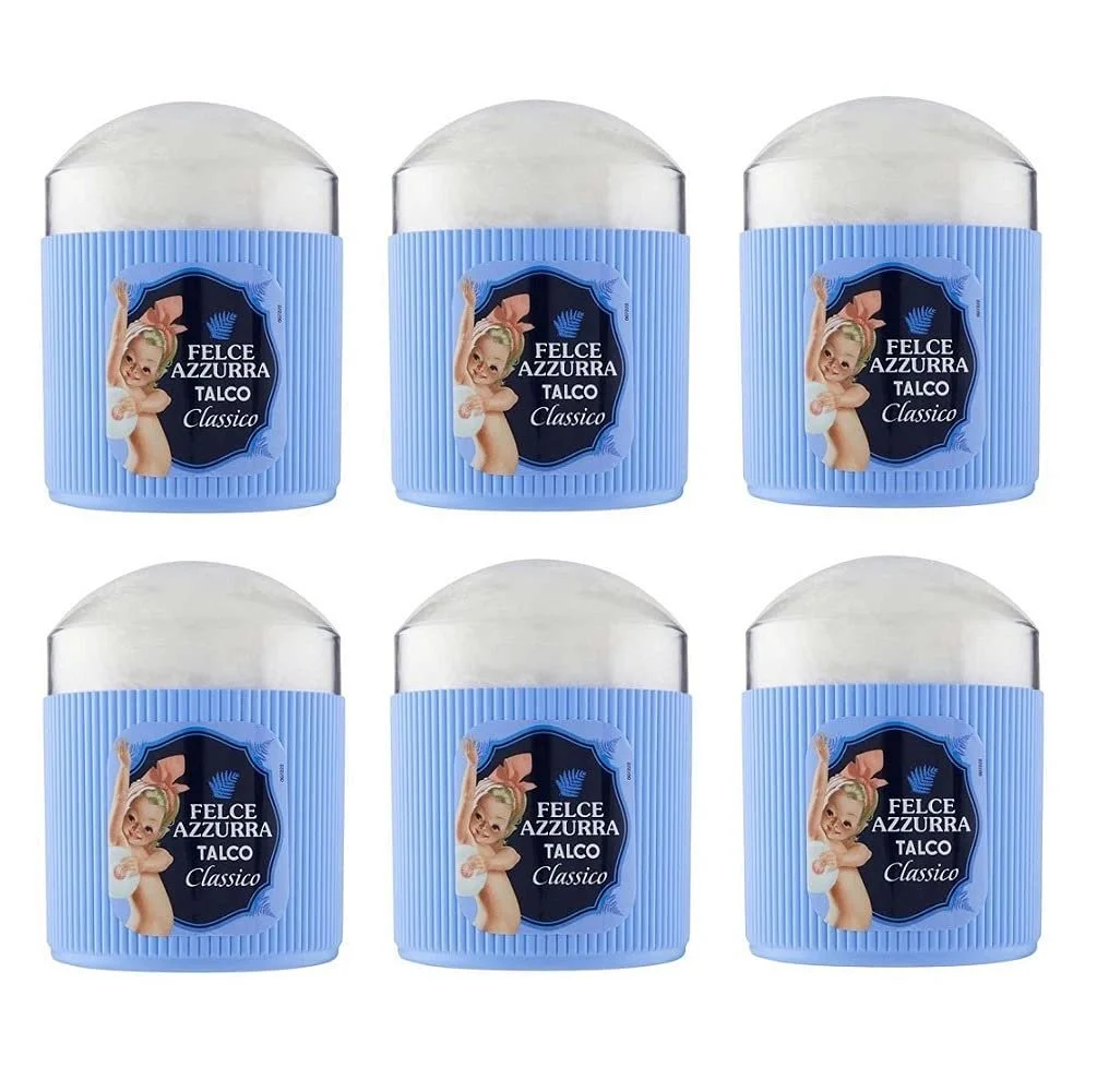Пудра для тела Paglieri Felce Azzurra Talco Classico со спонжем 250 г 6 шт., фото №1 Пудра для тела Paglieri Felce Azzurra Talco Classico со спонжем 250 г 6 шт., фото №1