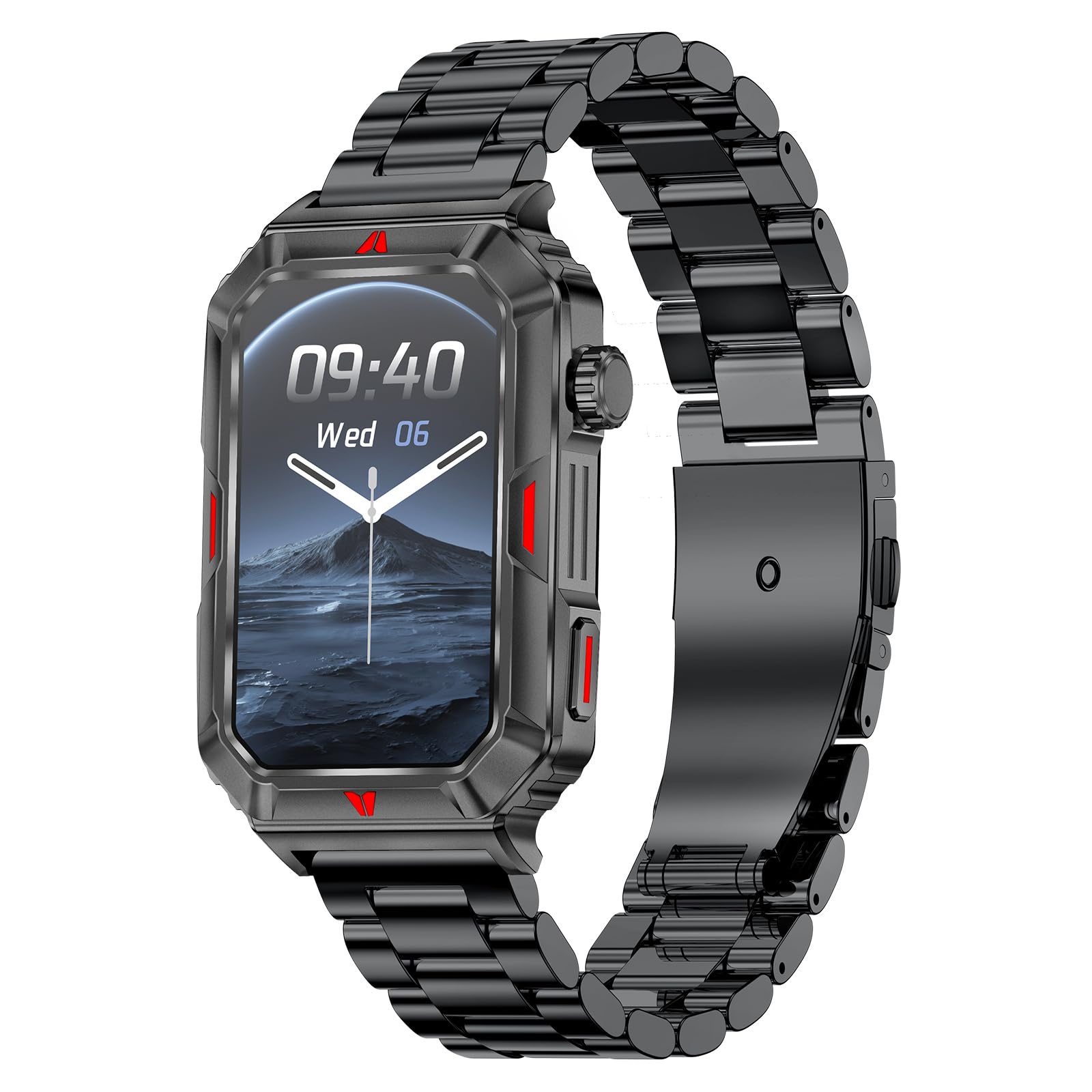 Смарт-годинник FindTime Чоловічий Тактичний Green Black, фото №1