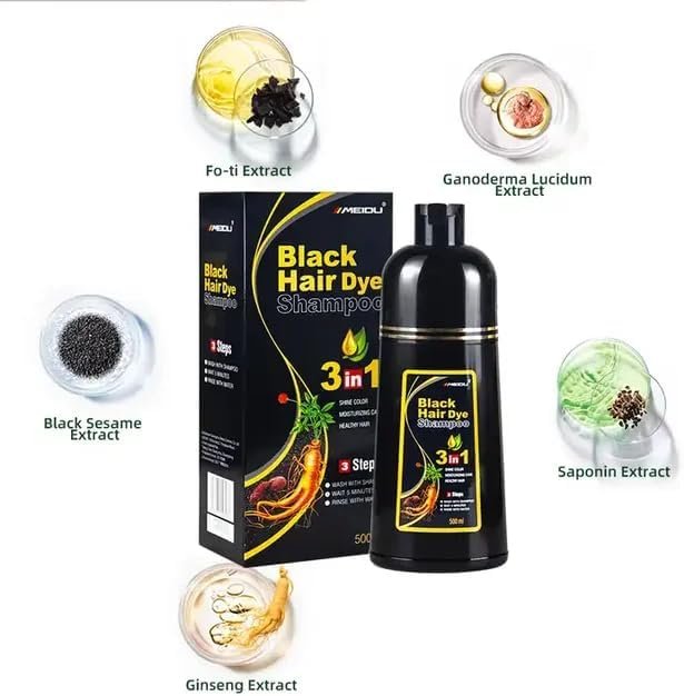 Шампунь для окрашивания волос ZAK beauty 3 в 1 500 мл, фото №6