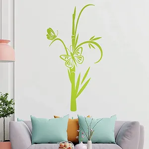 Наклейки на стіну Butterflies On Bamboo 6 розмірів - Фото 1