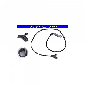 Датчик частоты вращения колеса ATE 24.0751-1179.3 для BMW, задняя ось - Фото 1