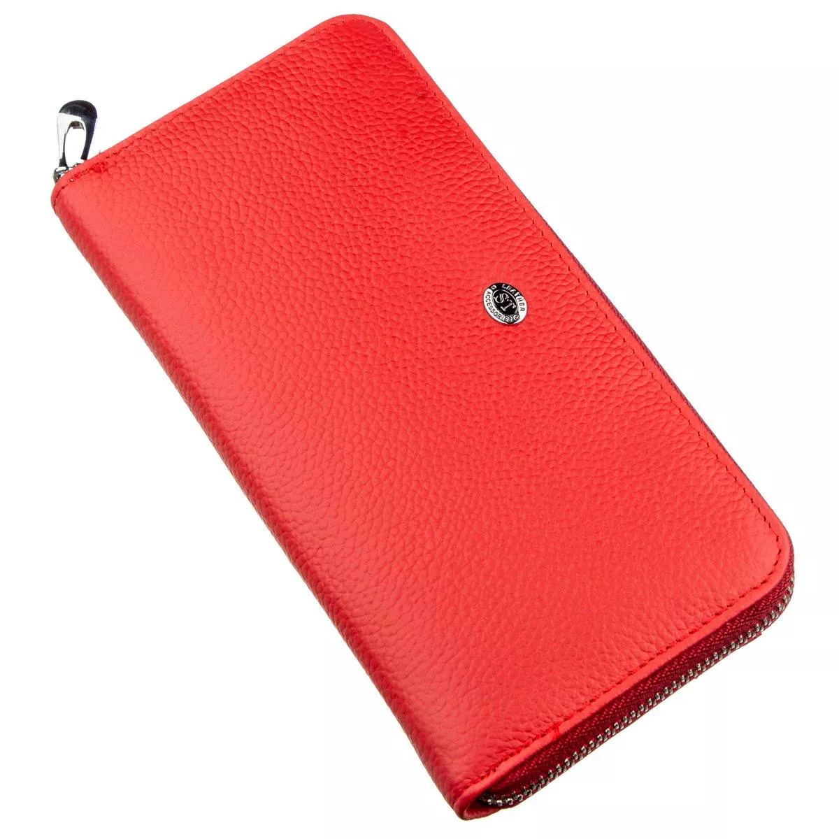 Грациозный женский клатч ST Leather 18862 Красный, фото №1
