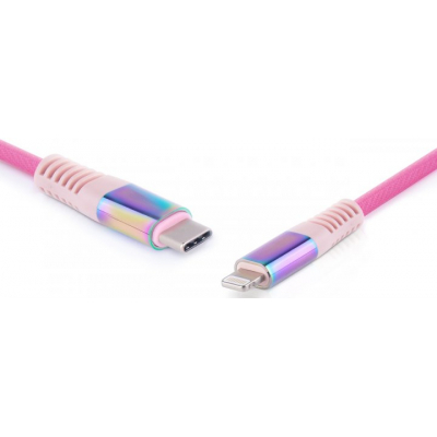 Дата кабель USB Type-C to Lightning 1.0m MFI Rainbow REAL-EL EL123500054, фото №5 Дата кабель USB Type-C to Lightning 1.0m MFI Rainbow REAL-EL EL123500054, фото №5