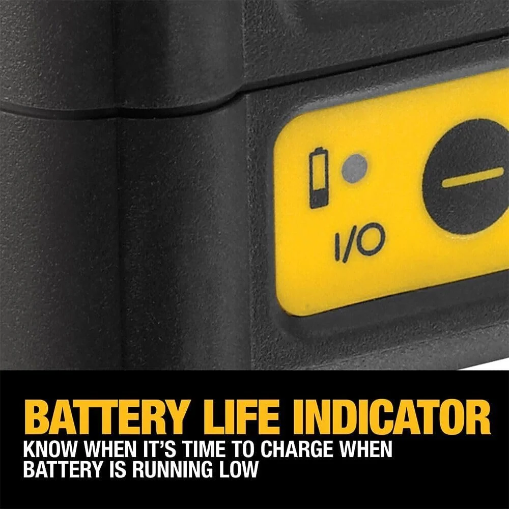 Лазерний рівень Dewalt DW088KTRI-XJ Чорно-жовтий, фото №7