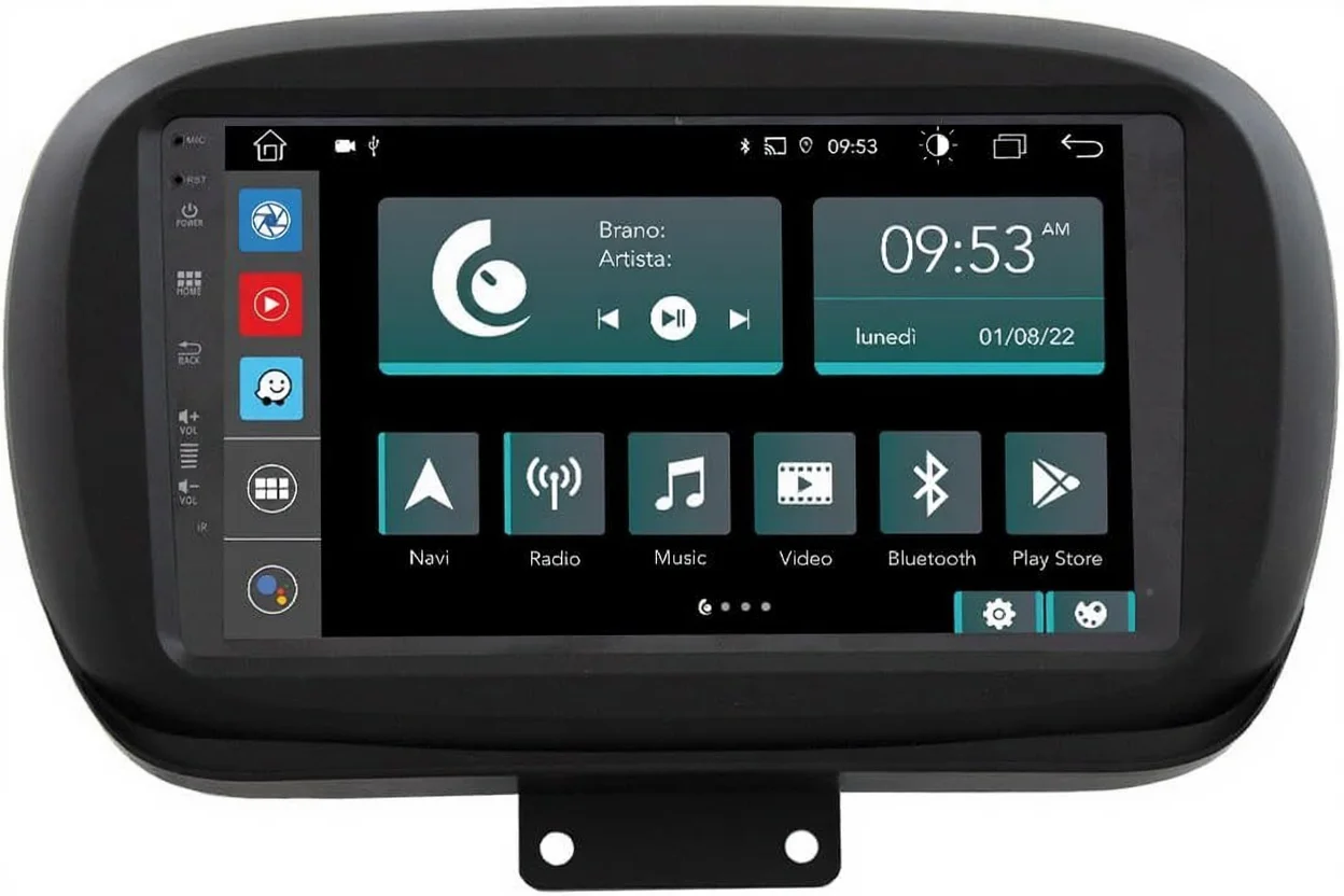 Штатна автомагнітола JFSound JF-031FX-X9C для FIAT 500X / 9" / Сенсорна / 2/32Гб / Android 12 / Apple CarPlay / Android Auto / Bluetooth / WI-FI / GPS / USB / DAB+, фото №1 Штатна автомагнітола JFSound JF-031FX-X9C для FIAT 500X / 9" / Сенсорна / 2/32Гб / Android 12 / Apple CarPlay / Android Auto / Bluetooth / WI-FI / GPS / USB / DAB+, фото №1