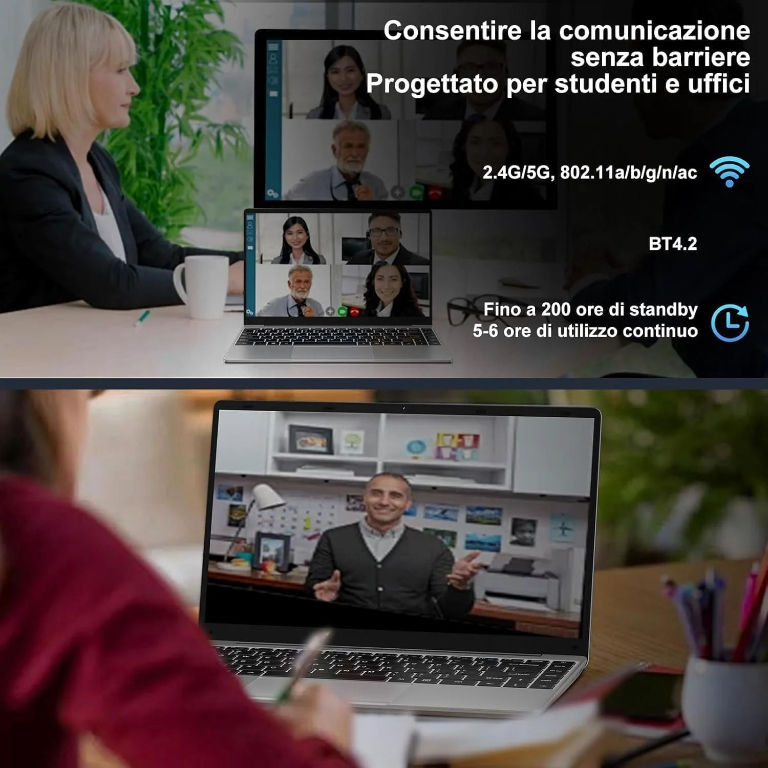 Ноутбук 14" Bvate B5 Intel Celeron N4020 RAM 6GB SSD 256GB Win11, фото №6