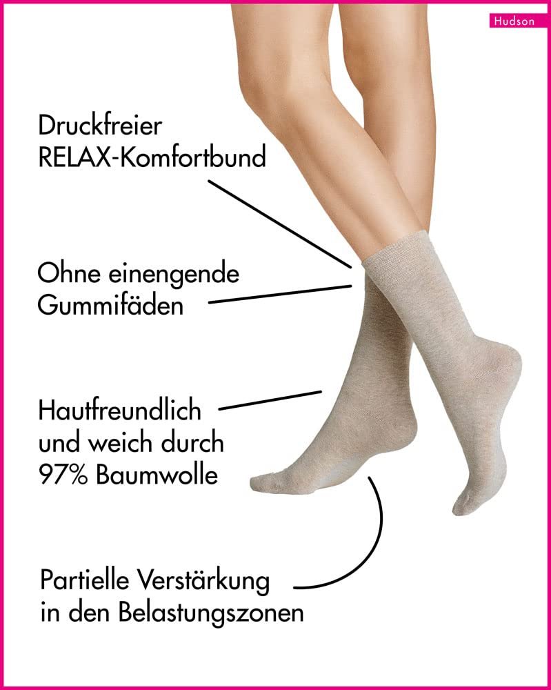 Женские носки Hudson Relax Cotton Бесшовные, фото №2