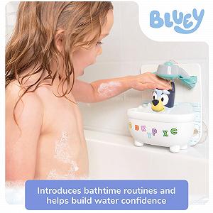 Игрушка для ванной Toomies Bluey Shower & Bubble Bath, интерактивная synthetic.ua - Фото 1