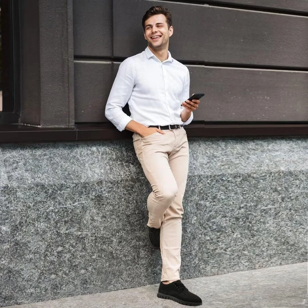 Чоловічі кросівки ZGPWZWL Літні дихаючі Легкі Сітка, фото №3