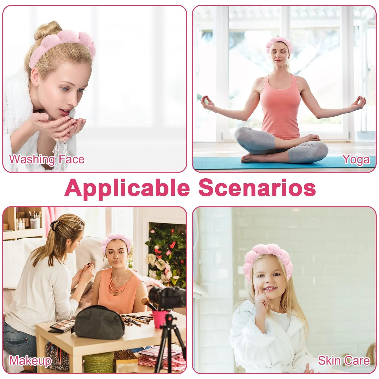 Обруч на голову махрова тканина М'яка, фото №6 Обруч на голову махрова тканина М'яка, фото №6