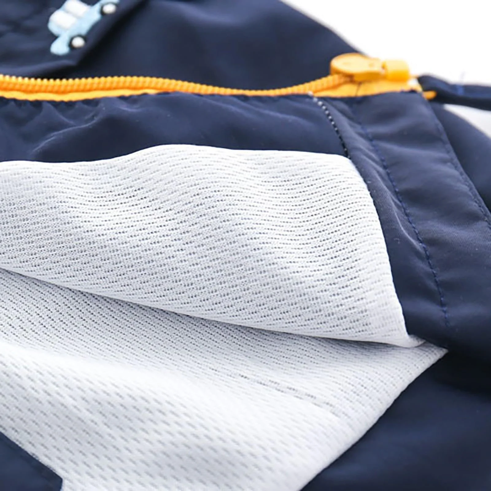 Куртка з капюшоном для хлопчиків Mjjsk, вітрозахисна, на блискавці, з довгими рукавами, фото №4