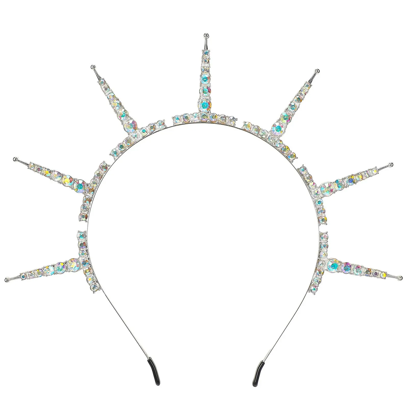 Вінок-обруч Halo з кристалами для жінок, фото №2