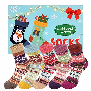 Носки Kaempe шерстяные 5 пар 39-42 - Фото 1