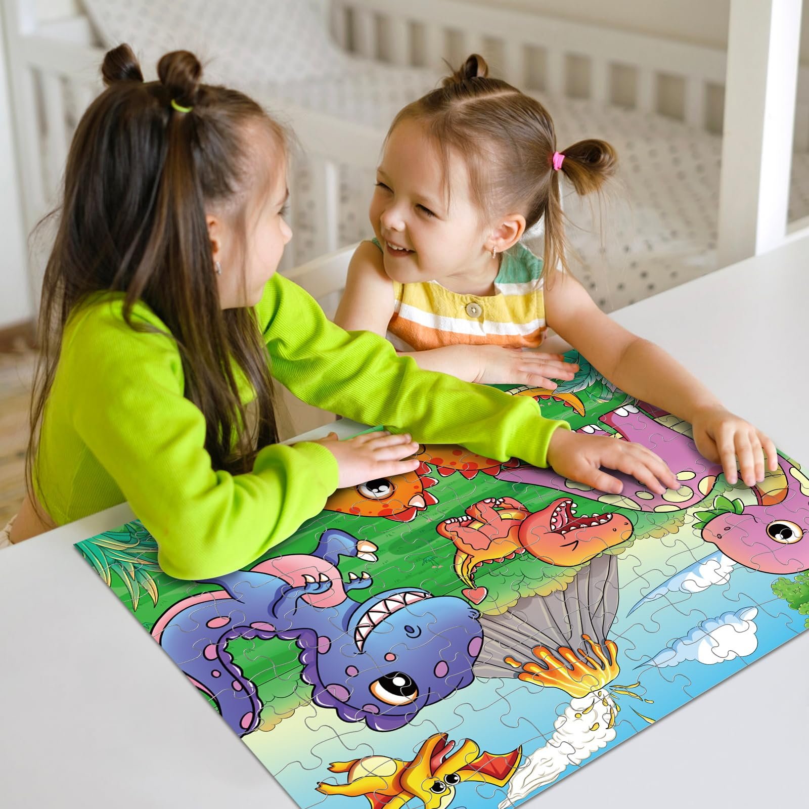 Пазл Nattork Dinosaur 100 элементов 38 x 28.5 см, фото №5