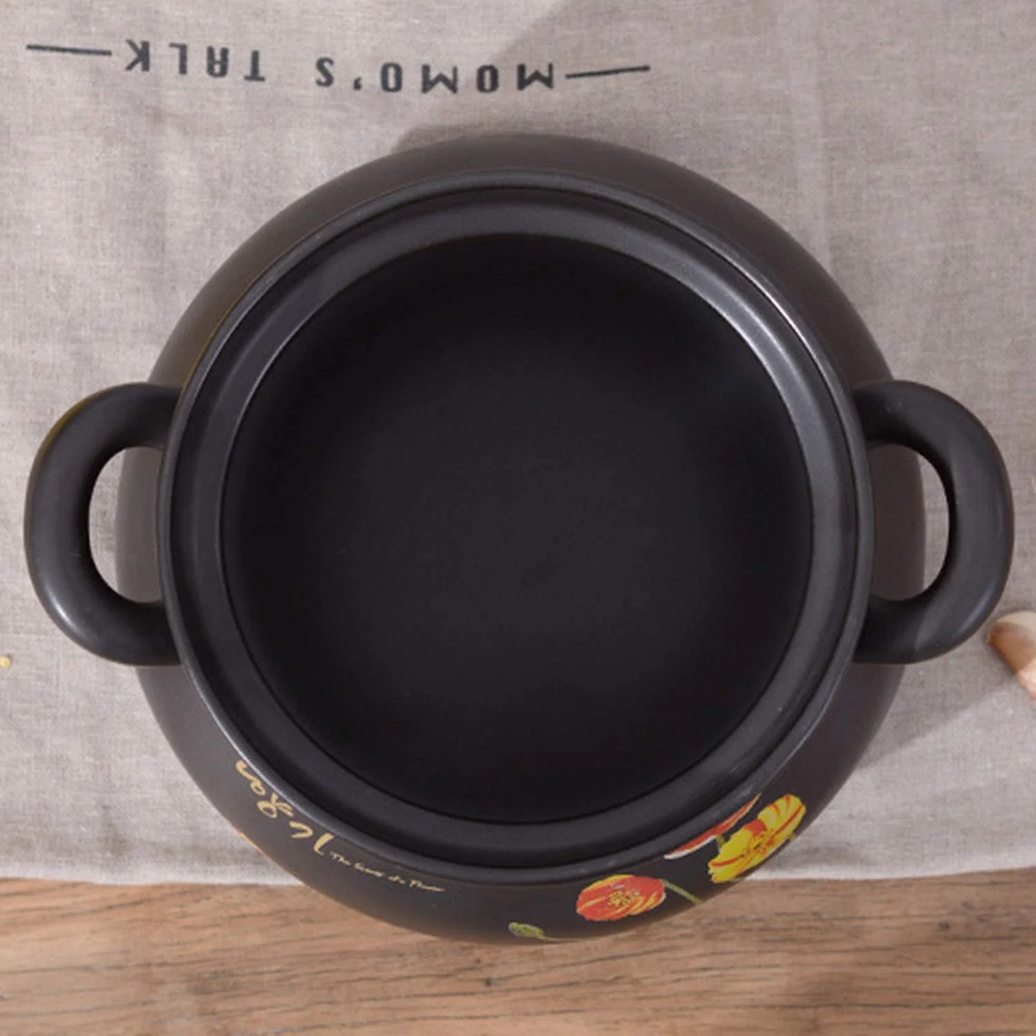 Кастрюля AIBAB керамическая высокотемпературная для приготовления здоровой пищи, каменная, для супа, 4 л, фото №4 Кастрюля AIBAB керамическая высокотемпературная для приготовления здоровой пищи, каменная, для супа, 4 л, фото №4