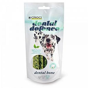 Лакомство для чистки зубов у собак с мятой Croci DENTAL DEFENCE BONE 100 г 189485