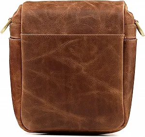 Шкіряна сумка-мессенджер для камери MegaGear MG1329 Mini Коричневий ціна на synthetic.ua - Фото 1 Шкіряна сумка-мессенджер для камери MegaGear MG1329 Mini Коричневий synthetic.ua - Фото 1