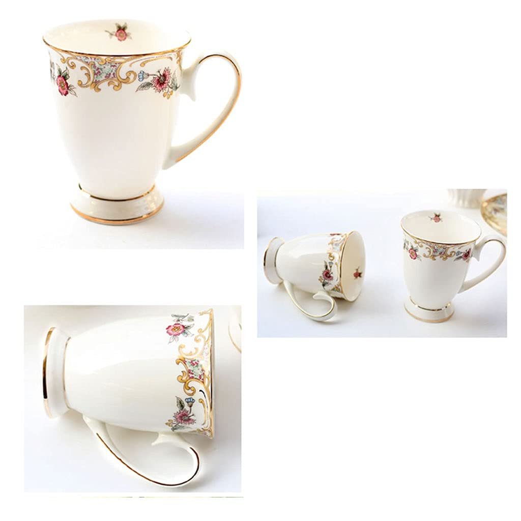 Керамічна Кружка в Китайському Пасторальному Стилі з Квітами, фото №4