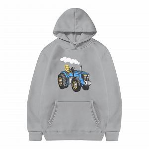 Худі Generisch З довгими рукавами Однотонний Светшот synthetic.ua - Фото 1