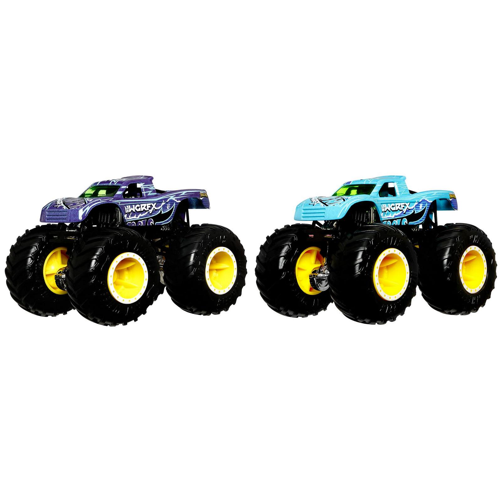 Машинка Mattel Hot Wheels Monster Trucks Колір, Що Змінюється Різні Моделі (HGX06), фото №7