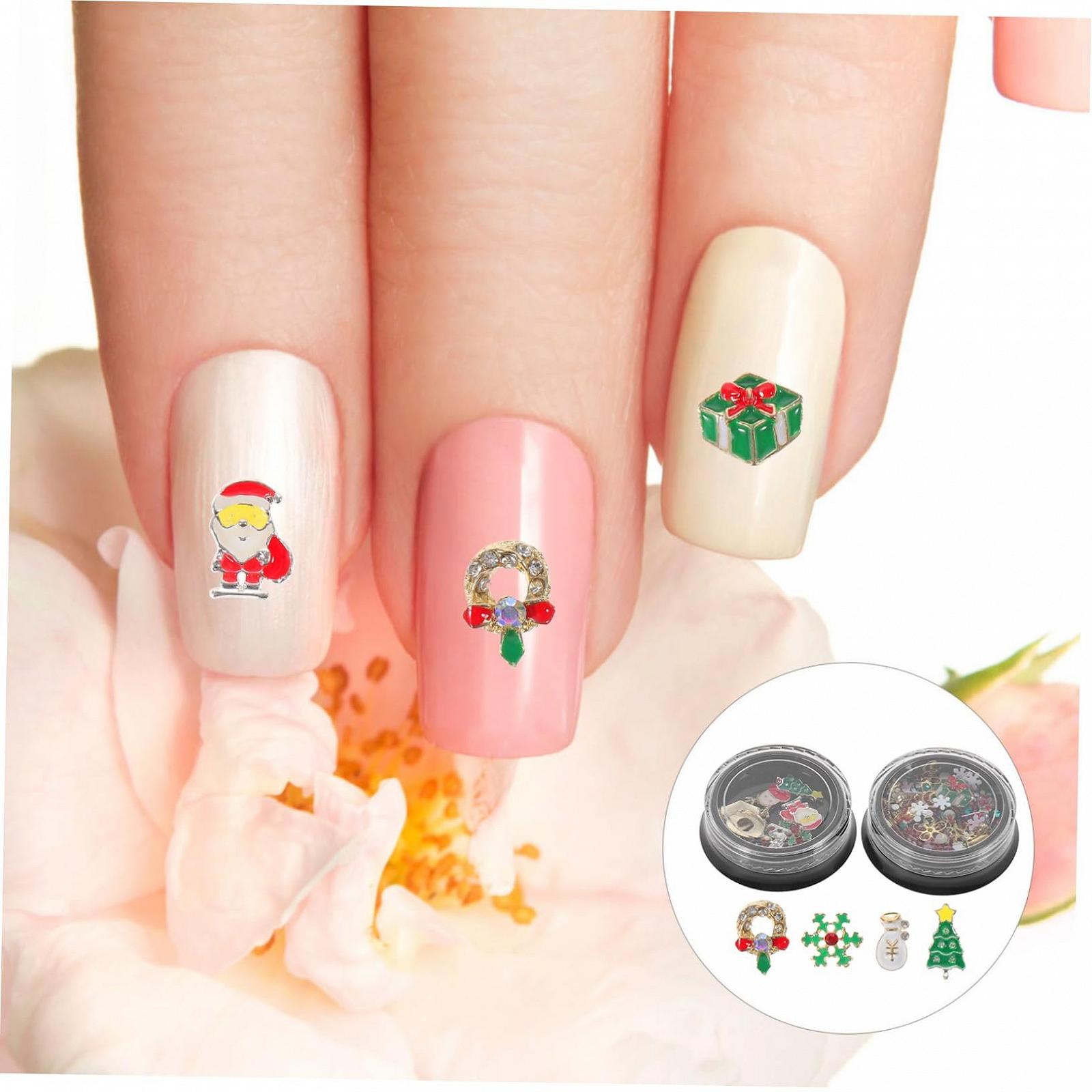 Наклейки на ногти Elegante Nagelboxen с тыквой и пауком, набор для ногтей, подвески для ногтей наклейки для ногтей для развлечения, фото №7