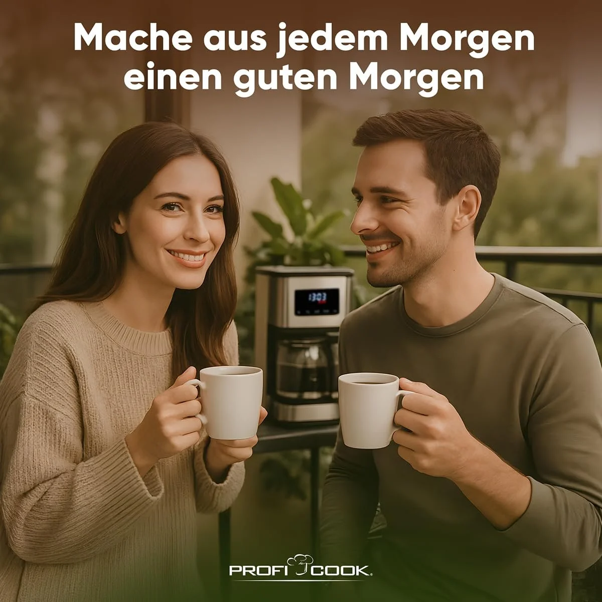 Кофеварка капельная ProfiCook PC KA 1299 14 чашек 900 W нержавеющая сталь, фото №7