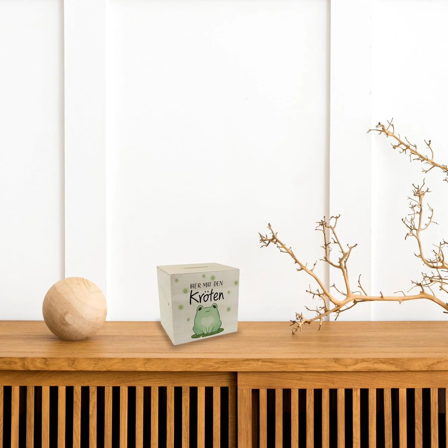 Скарбничка Жаба Дерев'яна "Her mit den Toads", фото №4