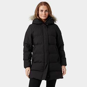 Парка W BLOSSOM PUFFY PARKA 53624990 HELLY HANSEN Чорний XS - Фото 1