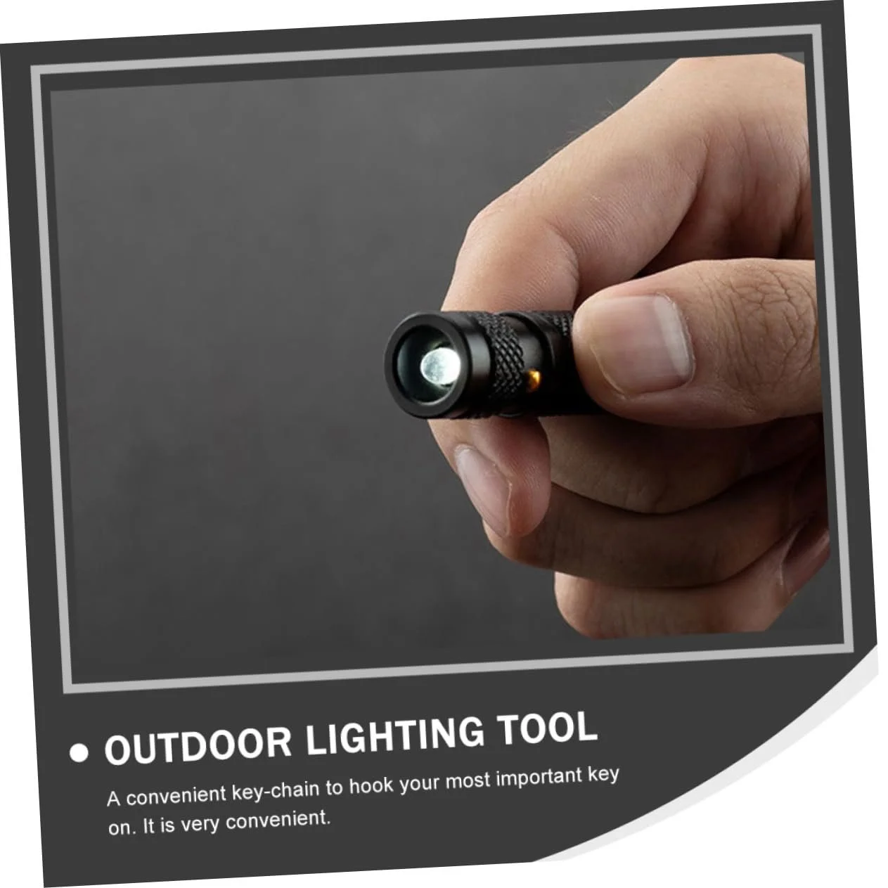 Мини Фонарик OSALADI Алюминиевый сплав Брелок Карманный фонарик Мини и портативный для улицы, фото №4 Мини Фонарик OSALADI Алюминиевый сплав Брелок Карманный фонарик Мини и портативный для улицы, фото №4