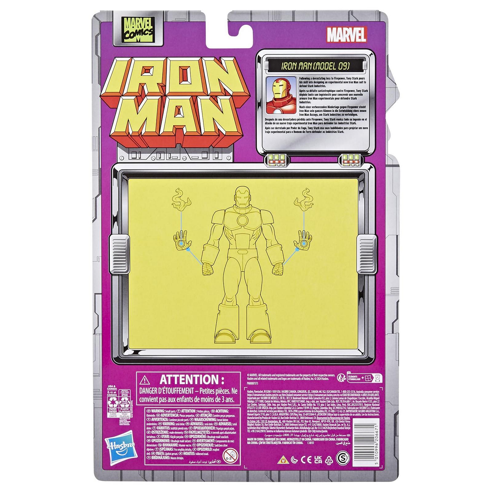 Фигурка Железный Человек Marvel Legends Series Model 09 из комиксов, фото №9