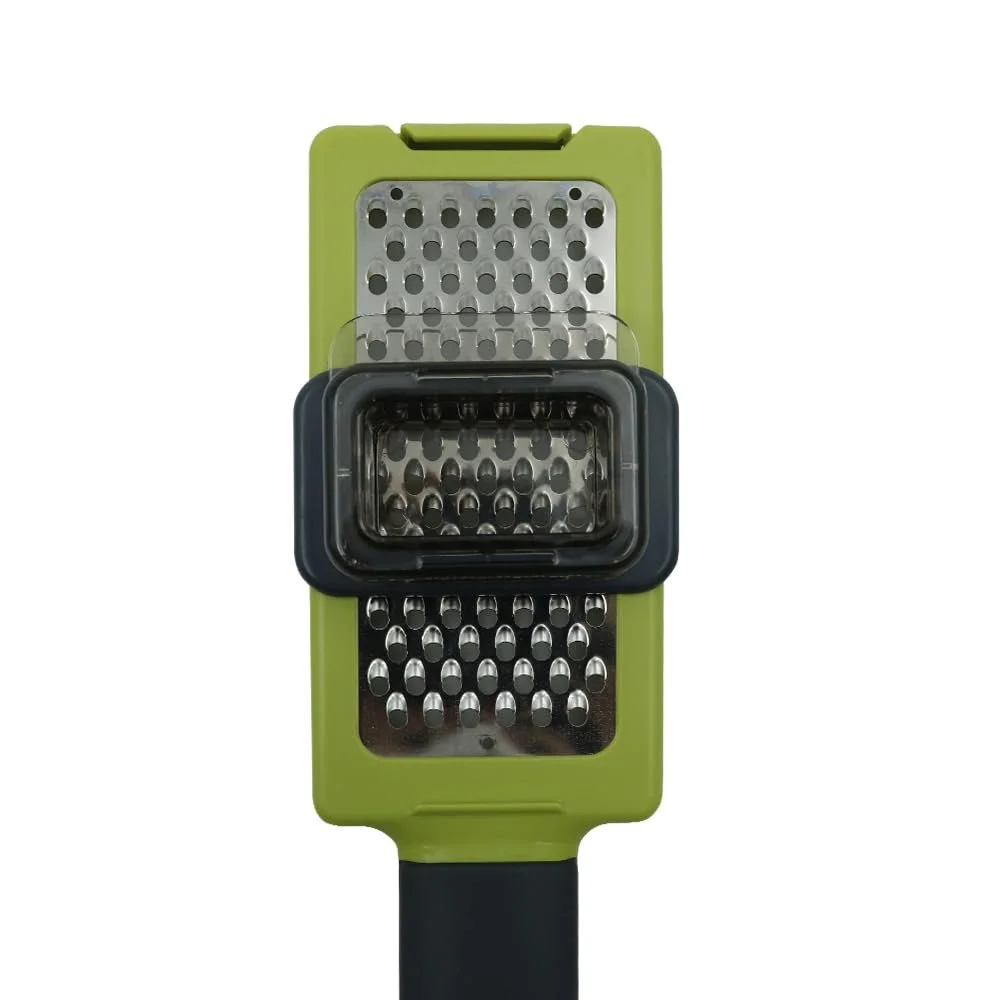 Терка ручна Namvo з нержавіючої сталі для часнику та імбиру з силіконовою ручкою, фото №4