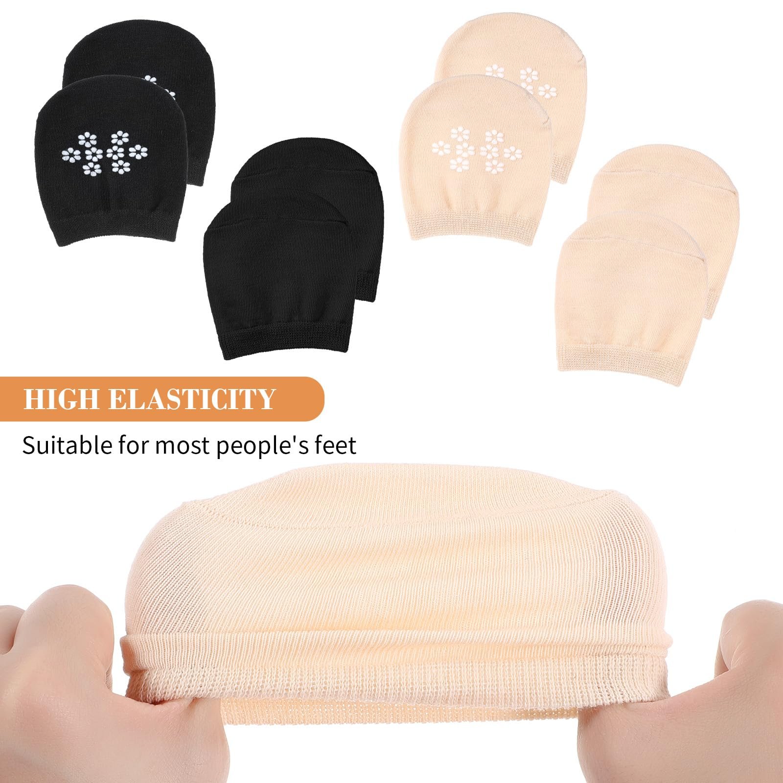 Шкарпетки для пальців ніг жіночі, 8 пар, фото №3