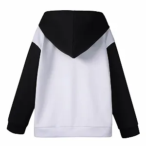 Куртка для мальчиков Цветной блок с капюшоном на молнии с длинными рукавами synthetic.ua - Фото 1