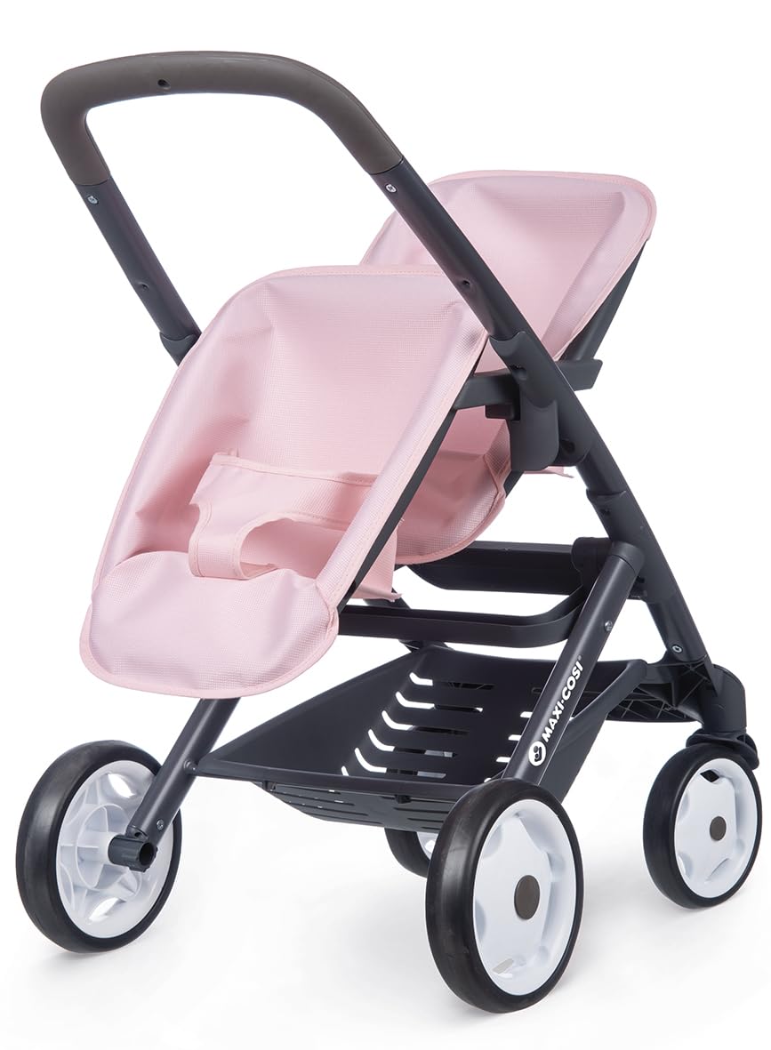 Коляска для ляльок Smoby Maxi Cosi Twin Pink для ляльок до 42 см, фото №2