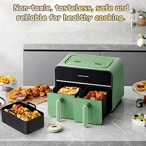 Силиконовые формы для аэрофритюрницы Ninja Foodi AF400EU AF300EU 9.5 л 2 шт. цена на synthetic.ua - Фото 1 Силиконовые формы для аэрофритюрницы Ninja Foodi AF400EU AF300EU 9.5 л 2 шт. synthetic.ua - Фото 1