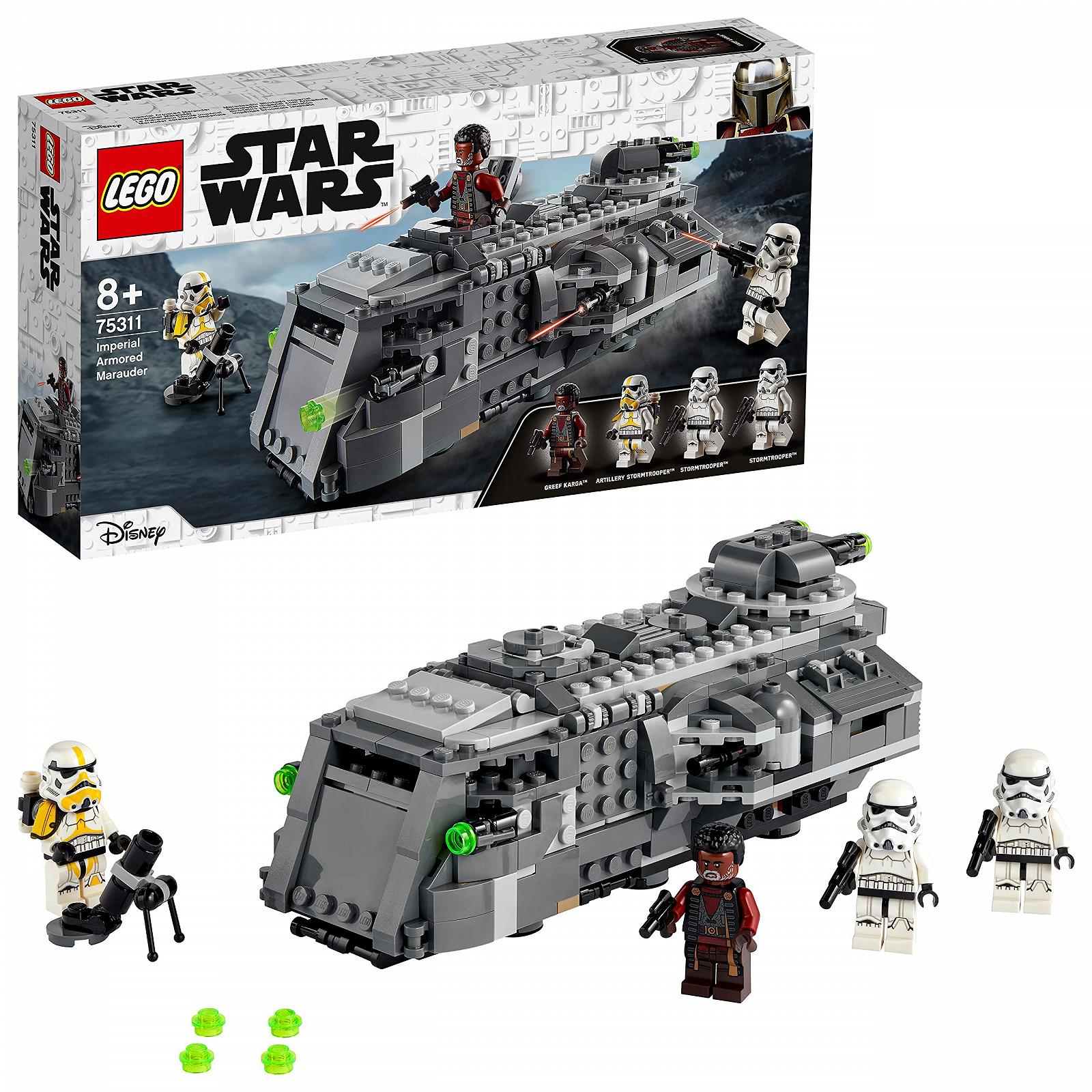 Конструктор LEGO Star Wars 75311 Imperial Marauder з 4 мініфігурками для дітей від 8 років, фото №1