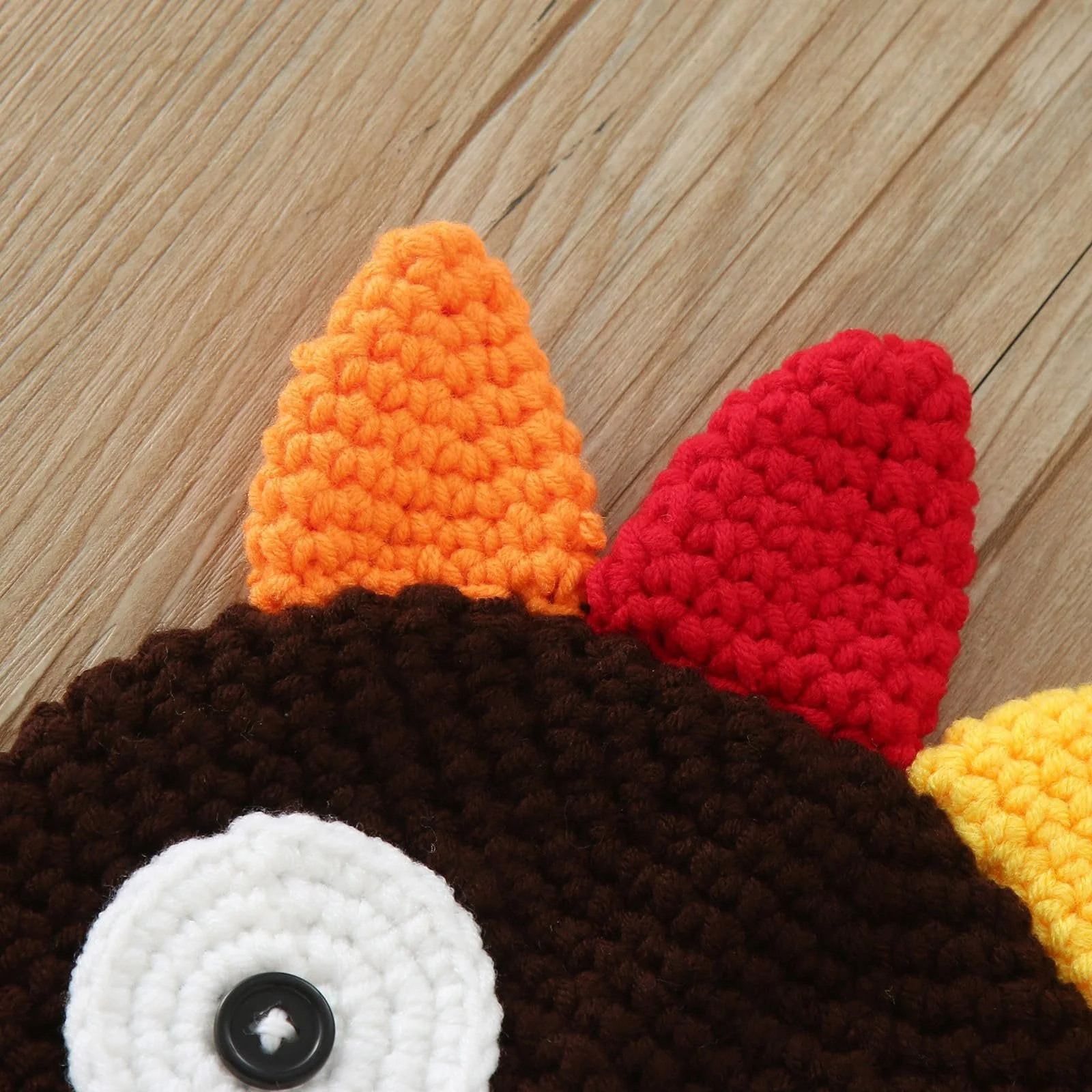 Детская шапка Generisch с ушками, теплая шапка-шарф, унисекс, теплый вязаный набор шапка-шарф, милая шапка для новорожденных и малышей, весна, зима, осень, фото №6