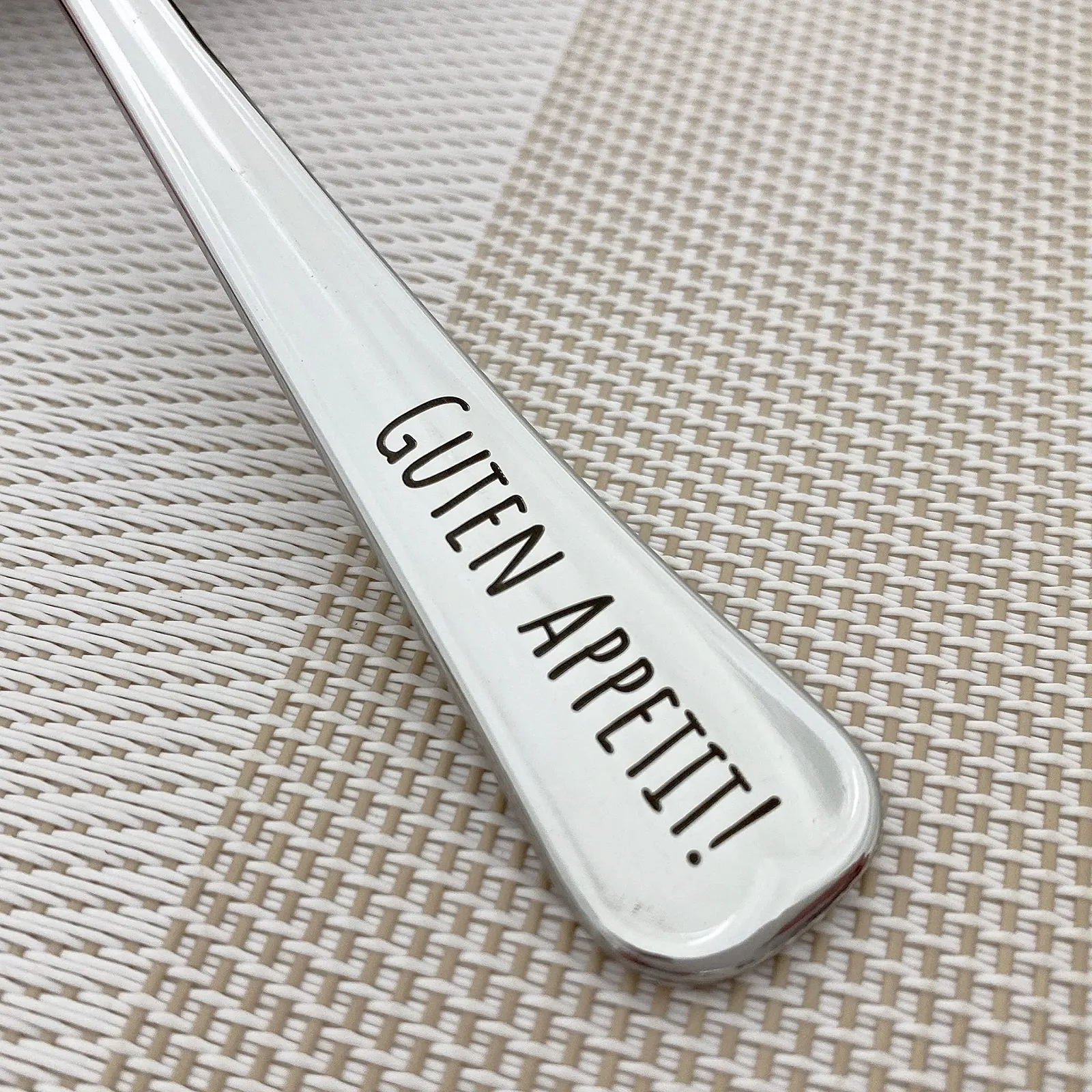 Ложка для супу з гравіюванням у подарунковій коробці, фото №6